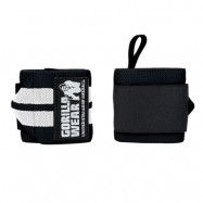 Wrist Wraps Pro, black/white, Gorilla Wear