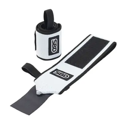 Wrist Wraps SBD Flexible Black/White - Medium