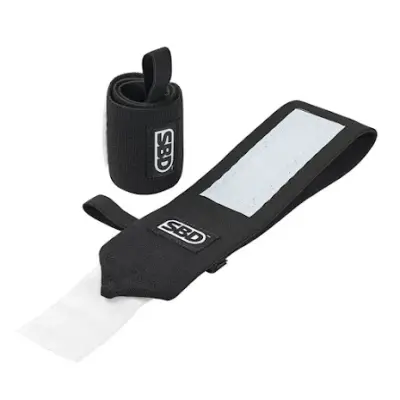 Wrist Wraps SBD Stiff Black/White - Small
