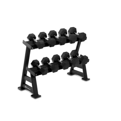 Abilica DumbBell Rack Maxi Set HEX, Hantelställ