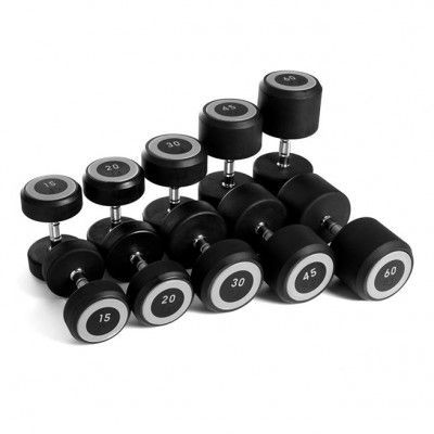 Abilica Rubber Dumbbells, Hantlar Gummi