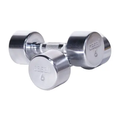 Casall Pro Chromed Dumbbell, Kromhantel