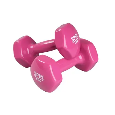 Dumbbells Vinyl, pair - 5,4 kg