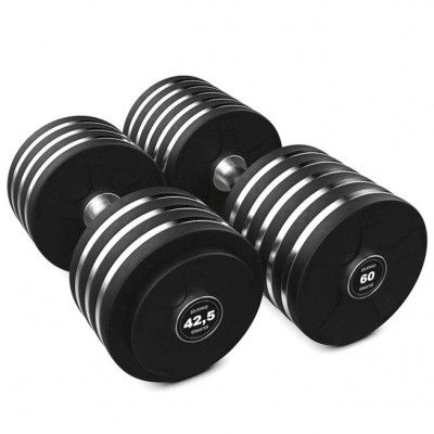 Eleiko Vulcano Disc Dumbbell Set 42,5 - 60 kg, Viktset