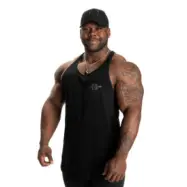Essential T-back, black V2, xxlarge