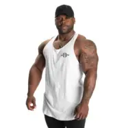 Essential T-back, white V2, medium