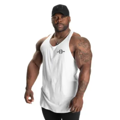 Essential T-back, white V2, small