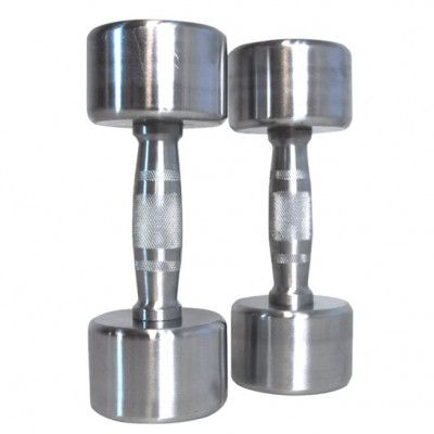 FitNord Chrome Dumbbells Pro (Pair), Kromhantel