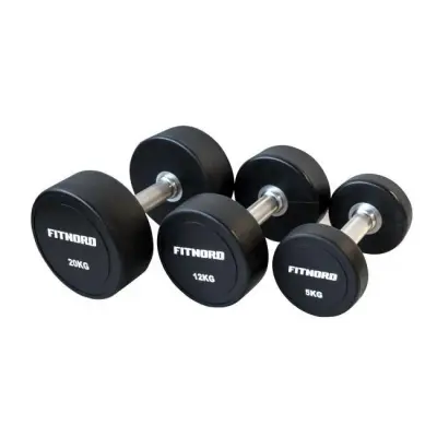 FitNord Diamond PU Hantlar 22 kg (par)