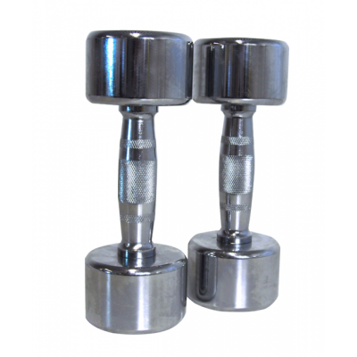 FitNord Kromade Hantlar 4 kg (par)