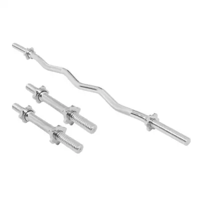 Gorilla Sports Curlstångspaket Hantelstänger - Stjärnlås