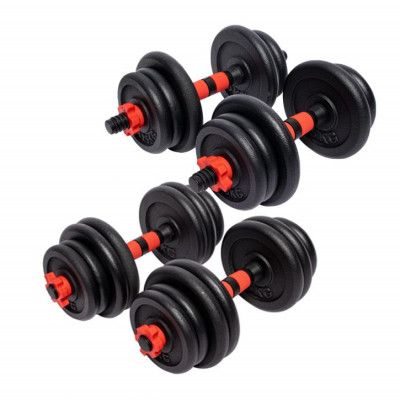 Gorilla Sports Hantlar 25 mm Gjutjärn