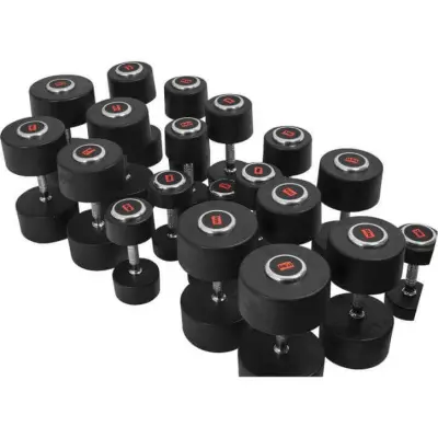 Gorilla Sports Hantlar PREMIUM Gummi