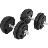 Gorilla Sports Hantlar PRO Trigrip- 2x10kg