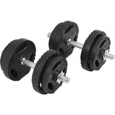 Gorilla Sports Hantlar PRO Trigrip- 2x10kg