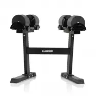 Hammer Smartlock Hantelset med ställning 2-32kg