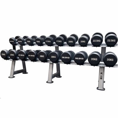 Hantelset 12,5-35kg Gummerade Hantlar - Begagnat