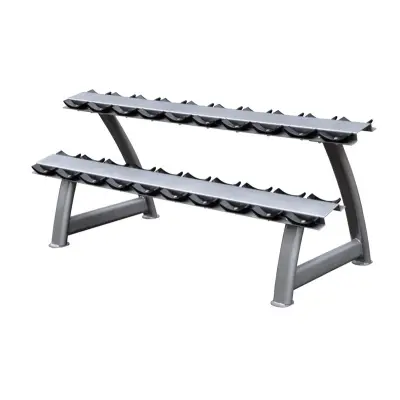 Master Fitness Hantelställ 2 plan 10 par stål grå