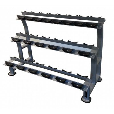 Recoil Hantelställ 3-våningar Stål Svart