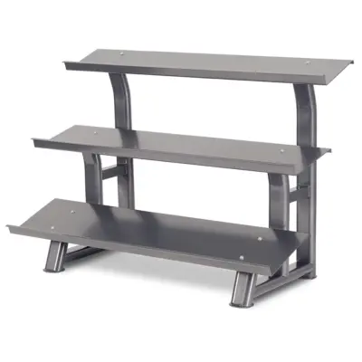 Hantelställ för Hexagonhantlar (3-Vånings) Stål Silver