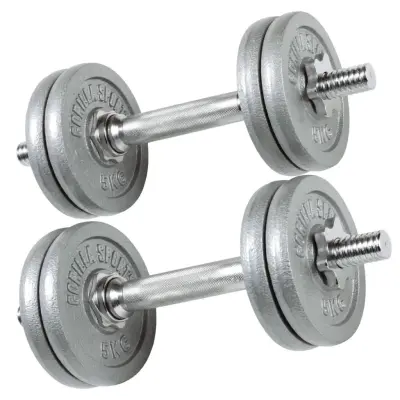 Hantlar GJUTJÄRN 2x23kg