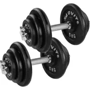 Hantlar Movit Gjutjärn 2x20kg