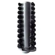 Hexhantelset med stÃ¤ll, 10-par, JTC Power