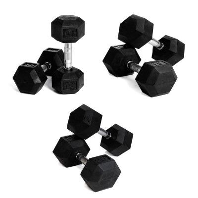 Abilica HEX Dumbbell Set 10-20, Hantlar Set
