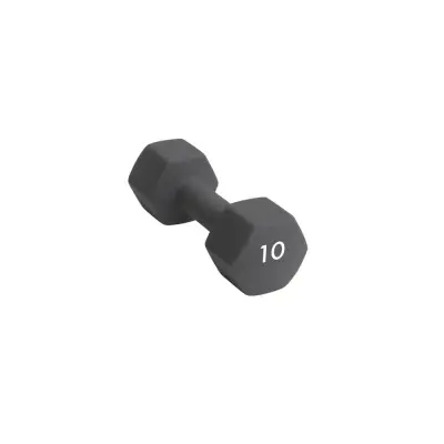 Abilica Hex Neoprene Dumbbell, 10 kg