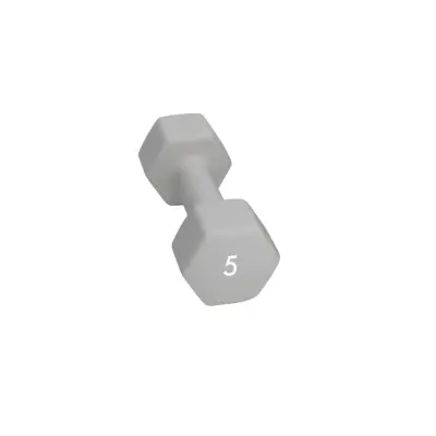 Abilica Hex Neoprene Dumbbell, 5 kg