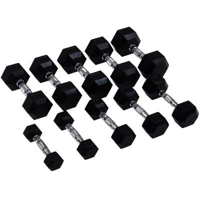 BLK DOT Hex Dumbbell, Hexhantel