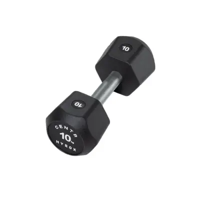 CENTR x HYROX Urethane Dumbbell, Hantlar Hex
