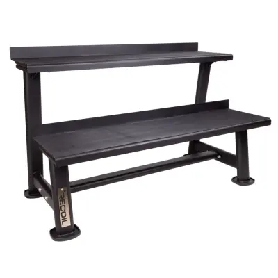 Recoil Hantelställ / Kettlebellställ 2-våningar Stål Svart