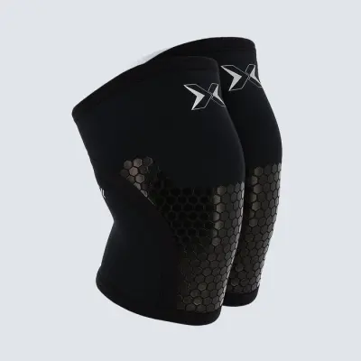 Hex Tech Knäskydd 5 mm Svart