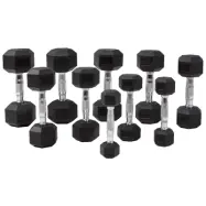 Master Fitness Hexagon Hantlar 1-10 kg, Hantelset