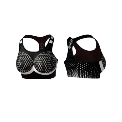 Hexagon Sports Bra - xs