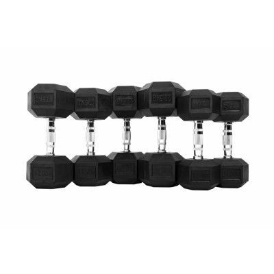 Hexagonhantel - 12.5 kg