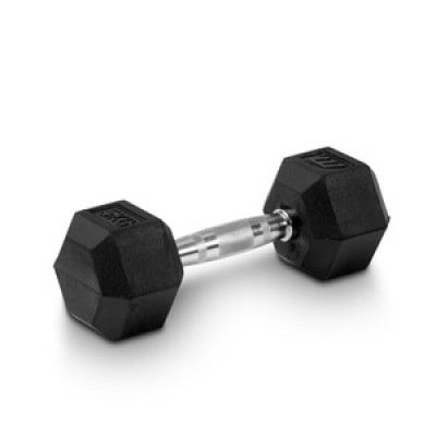 Hexhantel gummi, 5 kg