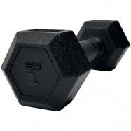 Master Fitness Nero Rubber Coated Hex, Hex hantlar