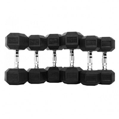 Motion&Fitness PRO Hexagon Dumbbell, Par, Hantlar Hex