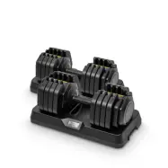 Justerbara Hantelset DuraBell, 2 × 5 – 41 kg, inSPORTline