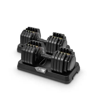 Justerbara Hantelset DuraBell, 2 × 5 – 41 kg, inSPORTline