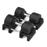 Justerbara hantlar PRO, 2 x 4-41.5 kg, JTC Power