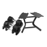 Justerbara hantlar PRO med ställ *Bäst i test 2025*, 2 x 4-32.5 kg, JTC Power