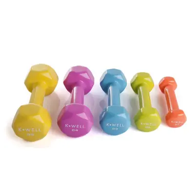 K-Well Diamond Vinyl Hand Weights, Hantlar Neoprene