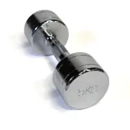 Kraftmark Träningshantlar Krom, Hantlar Kromade