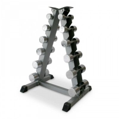 Kromhantelset med ställ, 6-par: 2 - 9 kg, JTC Power