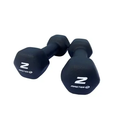 Master Fitness NEOPRENHANTEL  - 2 kg