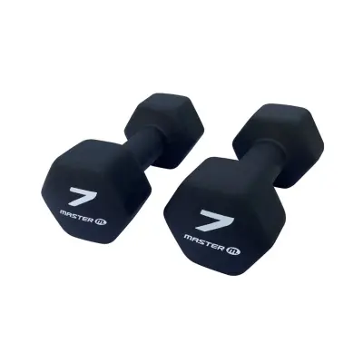 Master Fitness NEOPRENHANTEL - 7 kg