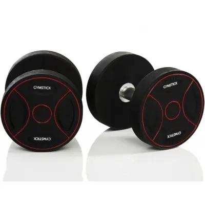 PRO PU Hantlar 27,5 kg (par), Gymstick